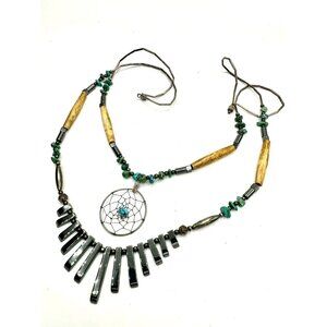 Vintage Navajo Turquoise Necklace